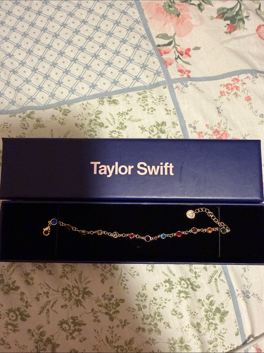 Official Taylor Swift Bejeweled Album Gemstone Bracelet - NWB (New with Box)